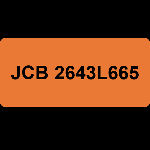 JCB 2643L665